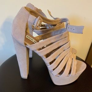 Steve Madden Blush Platform Heel Sandals